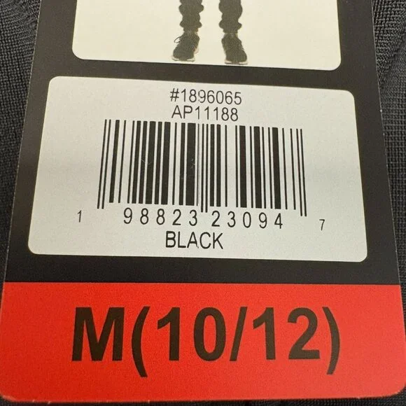 Adidas Youth Tricot Jacket Black Size M 10/12 Full Zip Activewear K1170 - Picture 7 of 9